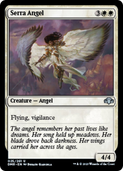 Serra Angel (25) (Dominaria Remastered)
