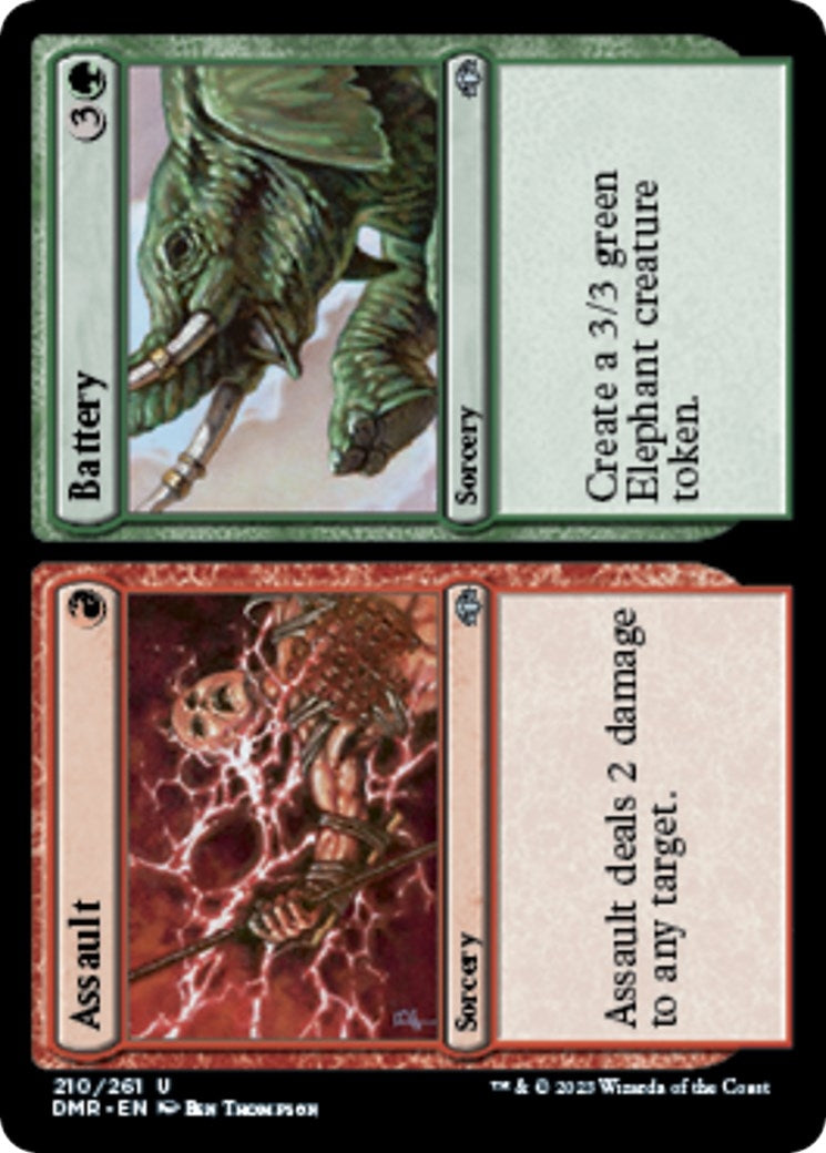 Assault // Battery (210) (Dominaria Remastered)