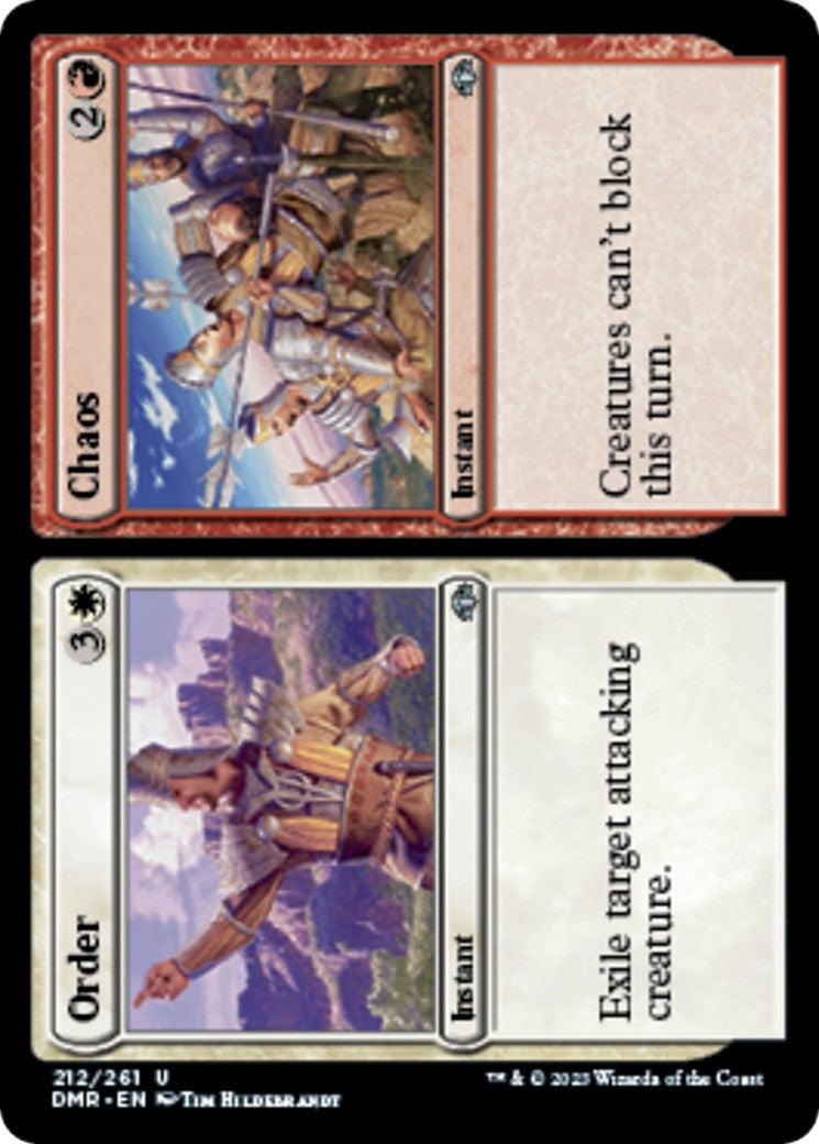 Order // Chaos (212) (Dominaria Remastered)