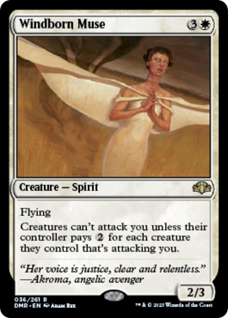 Windborn Muse (36) (Dominaria Remastered)