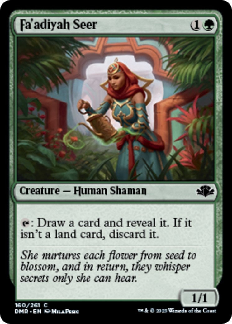 Fa'adiyah Seer (160) (Dominaria Remastered)