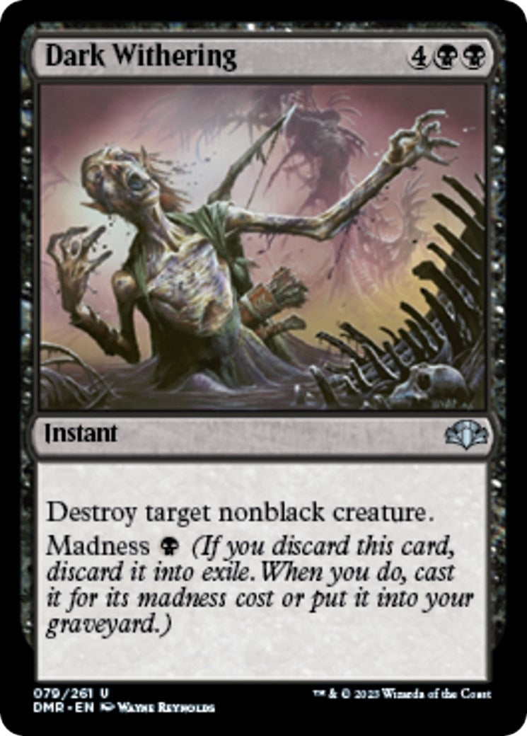 Dark Withering (79) (Dominaria Remastered)