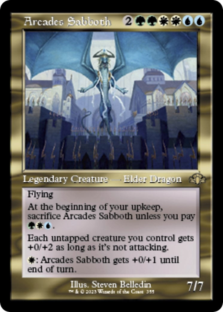 Arcades Sabboth (Retro Frame) (355) (Dominaria Remastered)