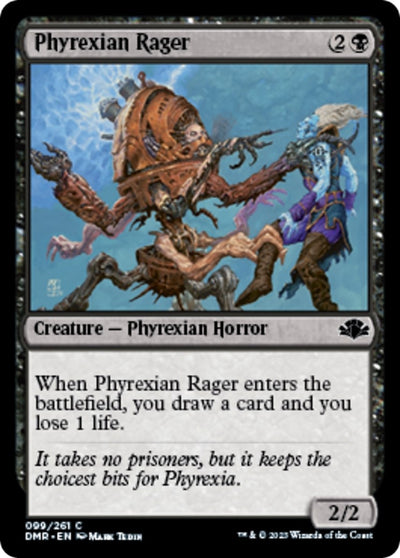 Phyrexian Rager (99) (Dominaria Remastered)