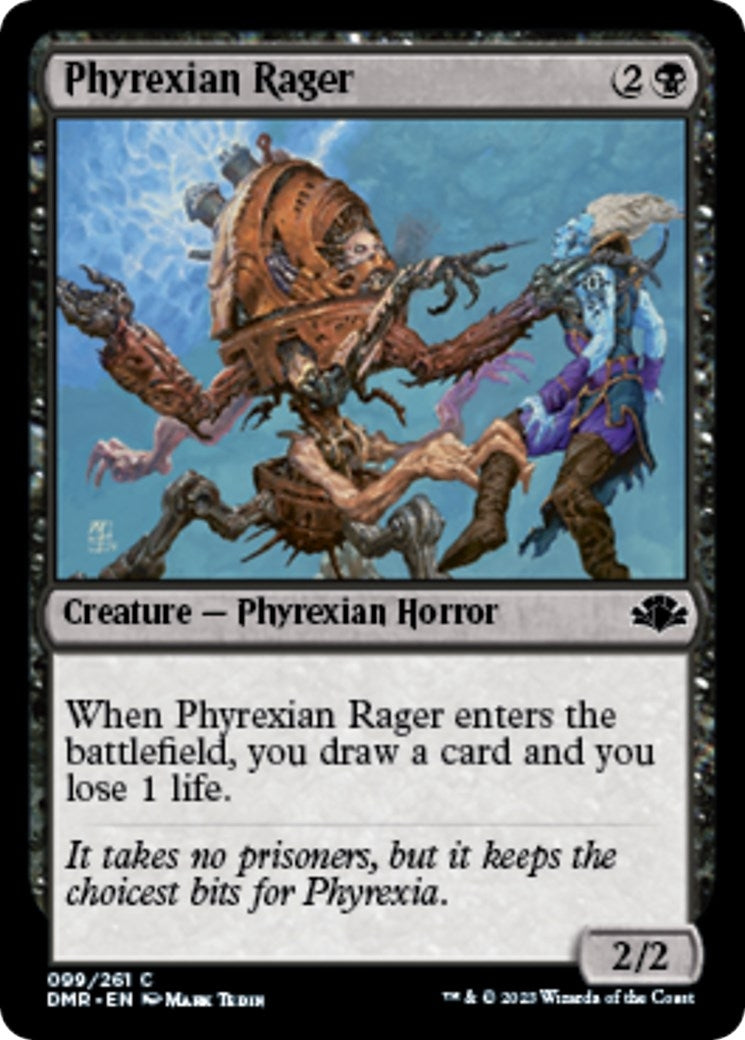 Phyrexian Rager (99) (Dominaria Remastered)