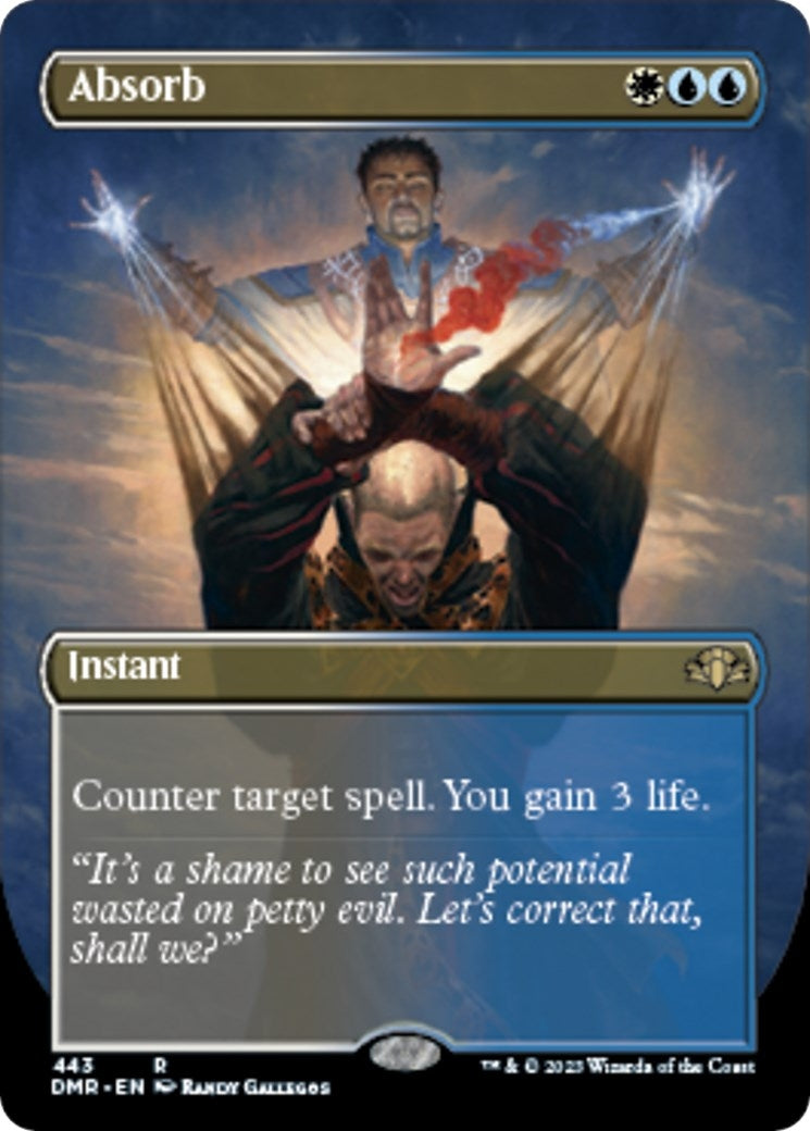 Absorb (Borderless) (443) (Dominaria Remastered)