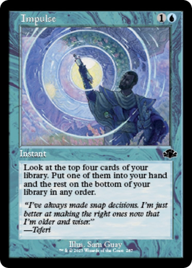 Impulse (Retro Frame) (287) (Dominaria Remastered)