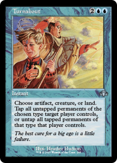 Turnabout (Retro Frame) (295) (Dominaria Remastered)