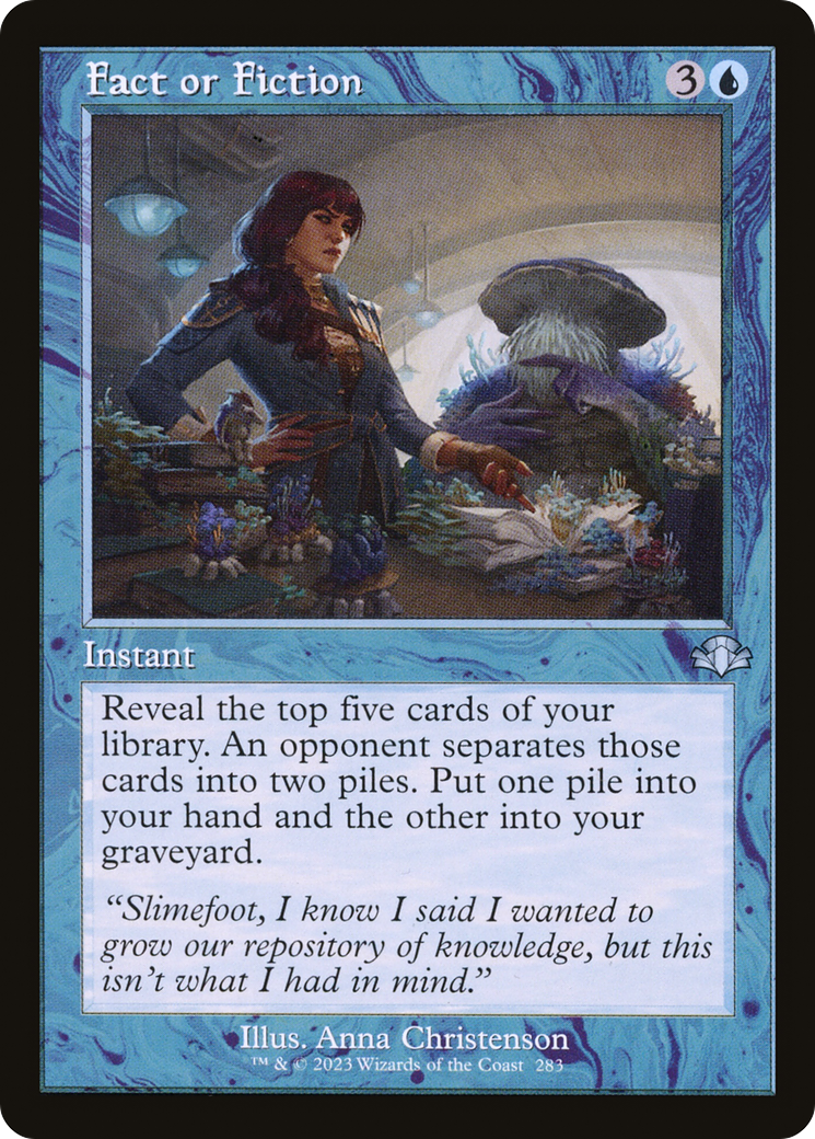 Fact or Fiction (DMR-283) - Dominaria Remastered