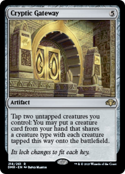 Cryptic Gateway (218) (Dominaria Remastered)