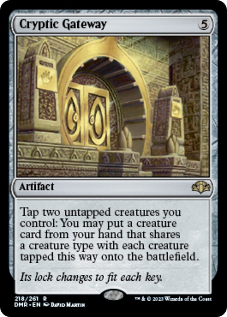 Cryptic Gateway (218) (Dominaria Remastered)