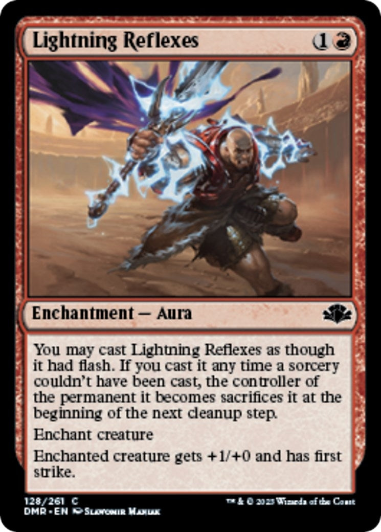 Lightning Reflexes (128) (Dominaria Remastered)
