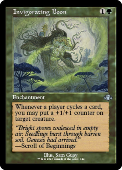 Invigorating Boon (Retro Frame) (342) (Dominaria Remastered)