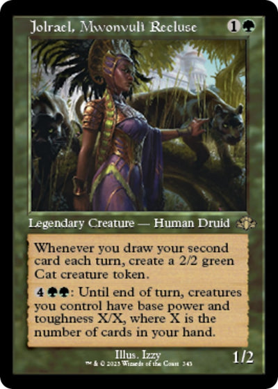 Jolrael, Mwonvuli Recluse (Retro Frame) (343) (Dominaria Remastered)