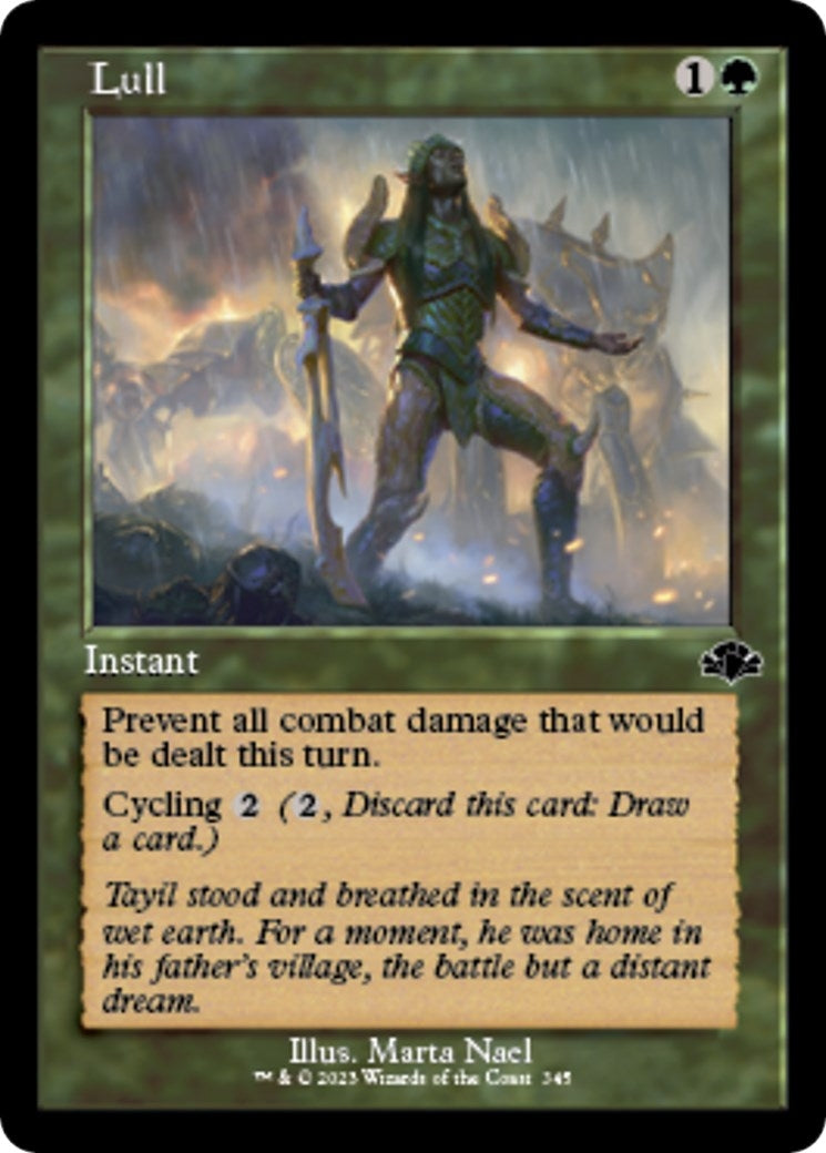 Lull (Retro Frame) (345) (Dominaria Remastered)