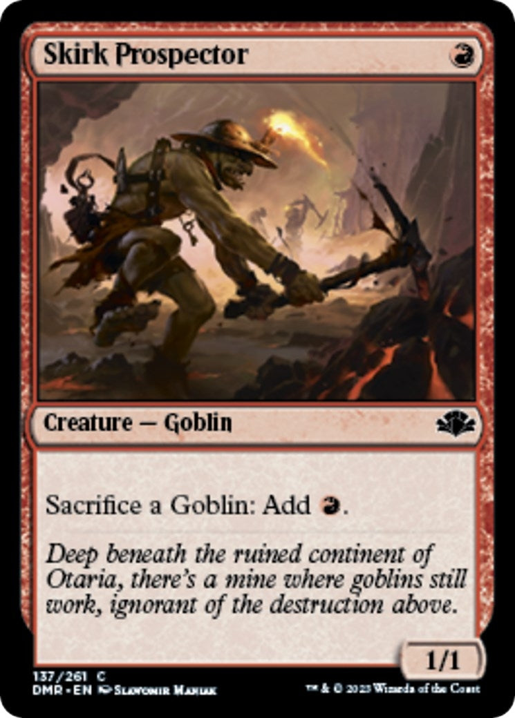 Skirk Prospector (137) (Dominaria Remastered)