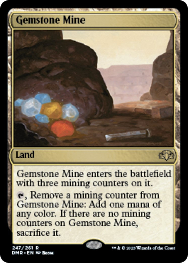 Gemstone Mine (247) (Dominaria Remastered)