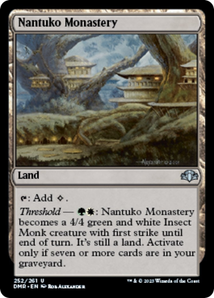 Nantuko Monastery (252) (Dominaria Remastered)