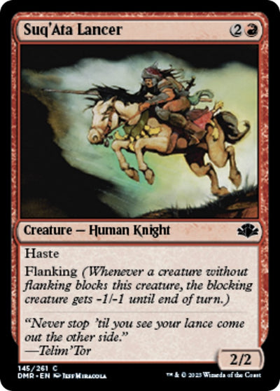 Suq'Ata Lancer (145) (Dominaria Remastered)