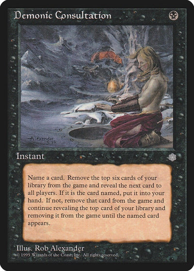 Demonic Consultation (9) (Ice Age)