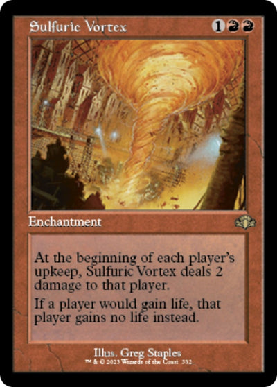 Sulfuric Vortex (Retro Frame) (332) (Dominaria Remastered)