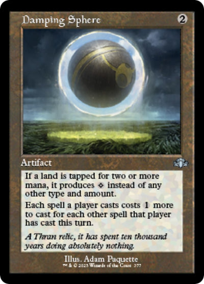 Damping Sphere (Retro Frame) (377) (Dominaria Remastered)