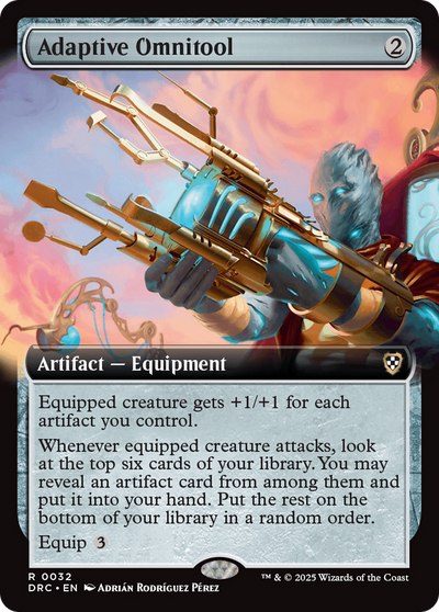 Adaptive Omnitool (Extended Art) (32) (Commander: Aetherdrift)