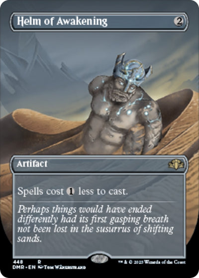 Helm of Awakening (Borderless) (448) (Dominaria Remastered)