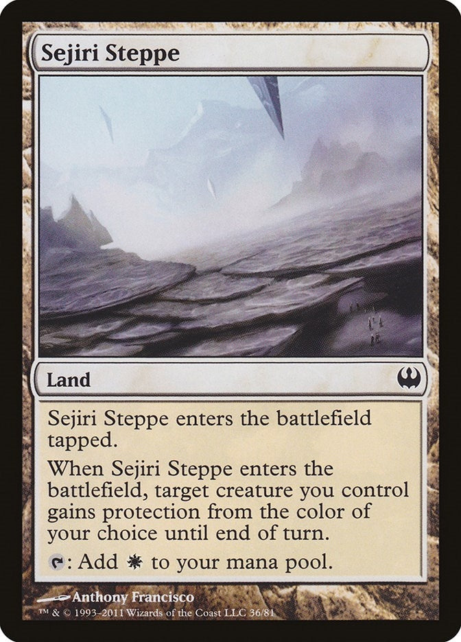 Sejiri Steppe (36) (Duel Decks: Knights vs. Dragons)