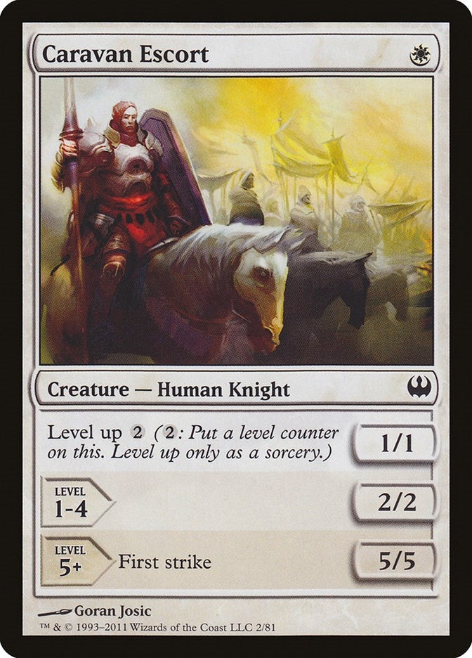 Caravan Escort (2) (Duel Decks: Knights vs. Dragons)
