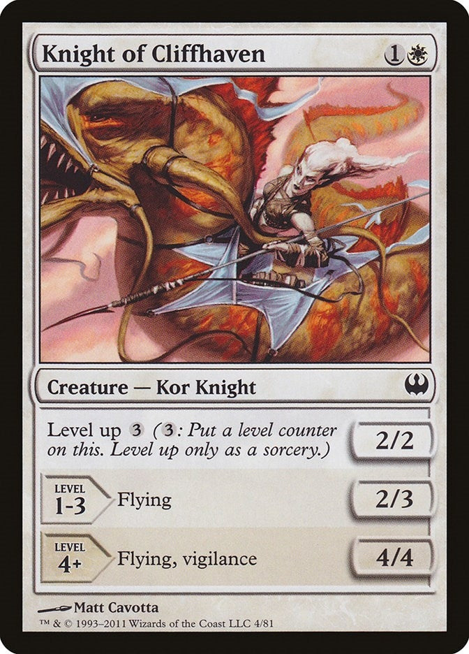 Knight of Cliffhaven (4) (Duel Decks: Knights vs. Dragons)