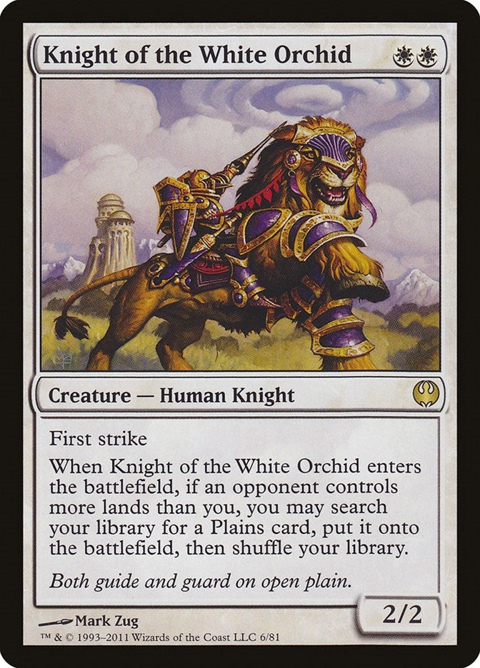 Knight of the White Orchid (6) (Duel Decks: Knights vs. Dragons)