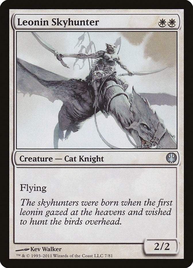 Leonin Skyhunter (7) (Duel Decks: Knights vs. Dragons)