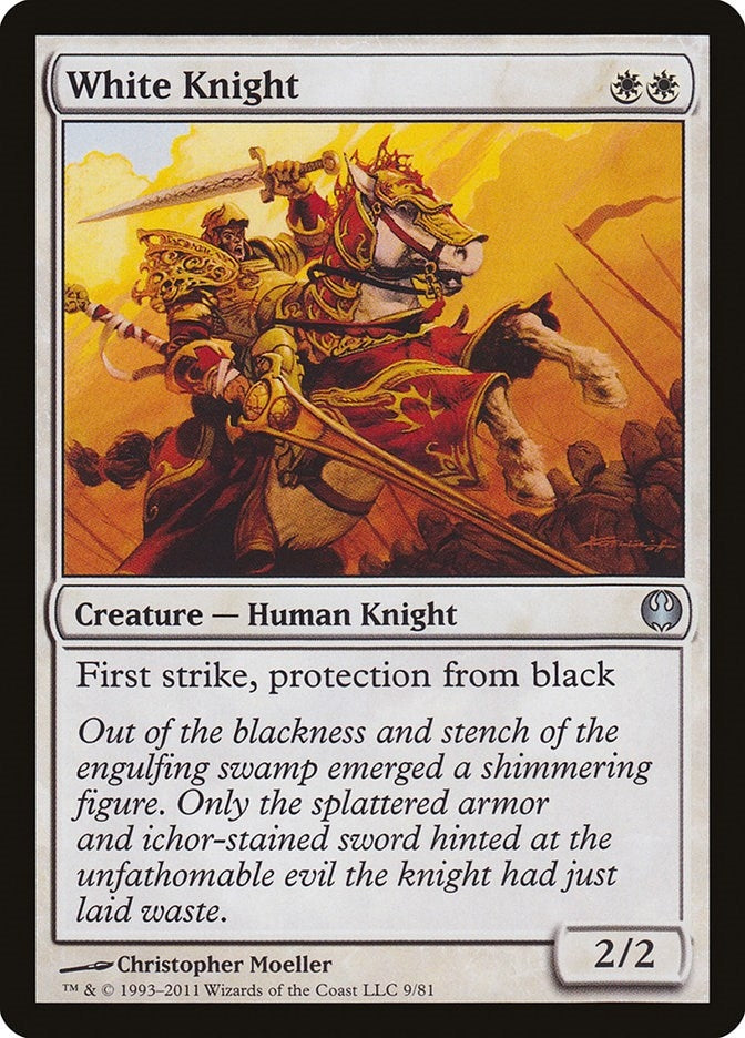 Image for White Knight (9) - Magic: The Gathering