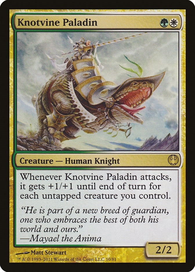 Knotvine Paladin (10) (Duel Decks: Knights vs. Dragons)