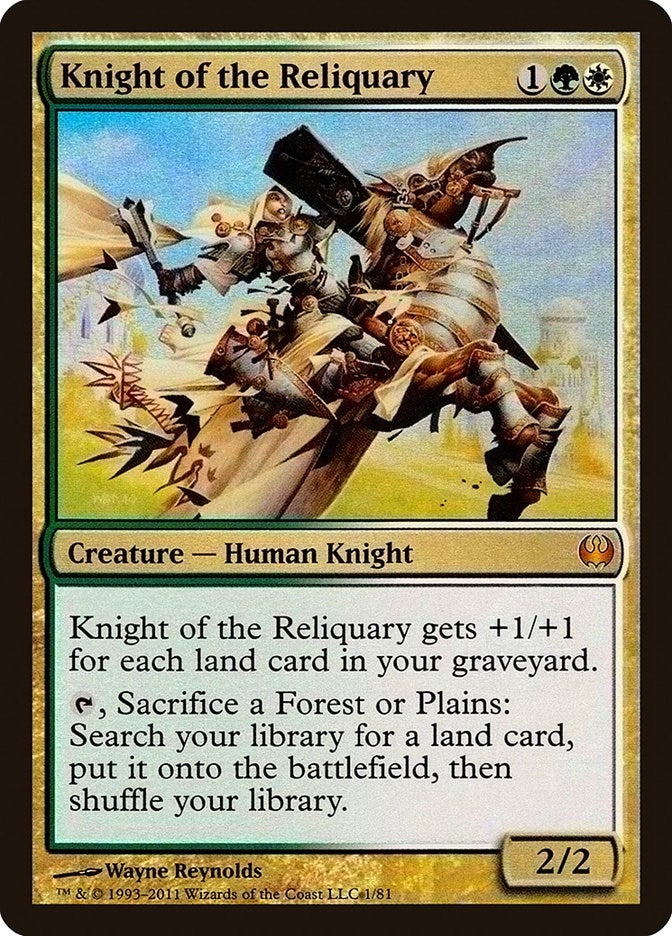 Knight of the Reliquary (1) (Duel Decks: Knights vs. Dragons)