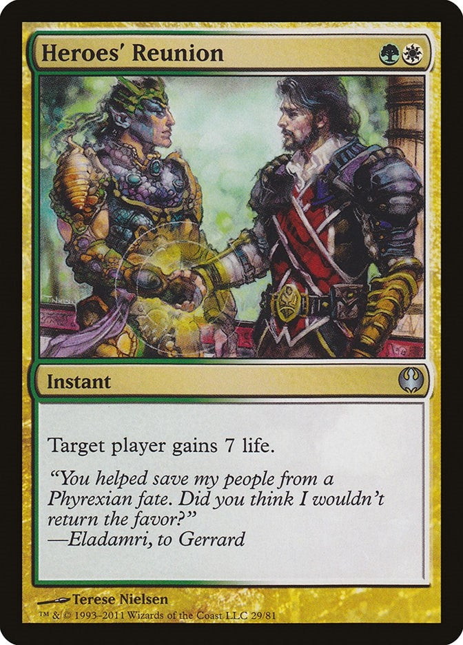 Heroes' Reunion (29) (Duel Decks: Knights vs. Dragons)