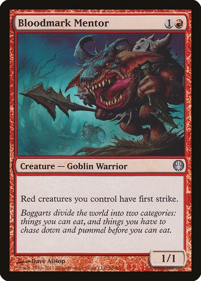 Bloodmark Mentor (50) (Duel Decks: Knights vs. Dragons)