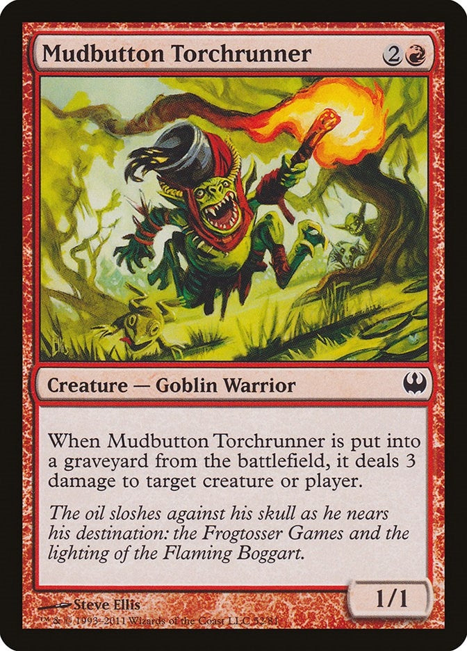 Mudbutton Torchrunner (52) (Duel Decks: Knights vs. Dragons)