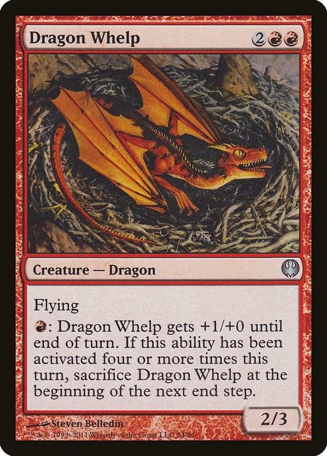 Dragon Whelp (54) (Duel Decks: Knights vs. Dragons)