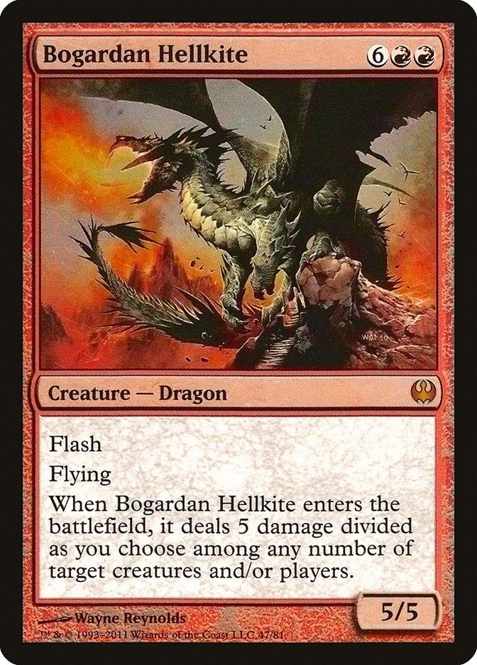 Bogardan Hellkite (47) (Duel Decks: Knights vs. Dragons)