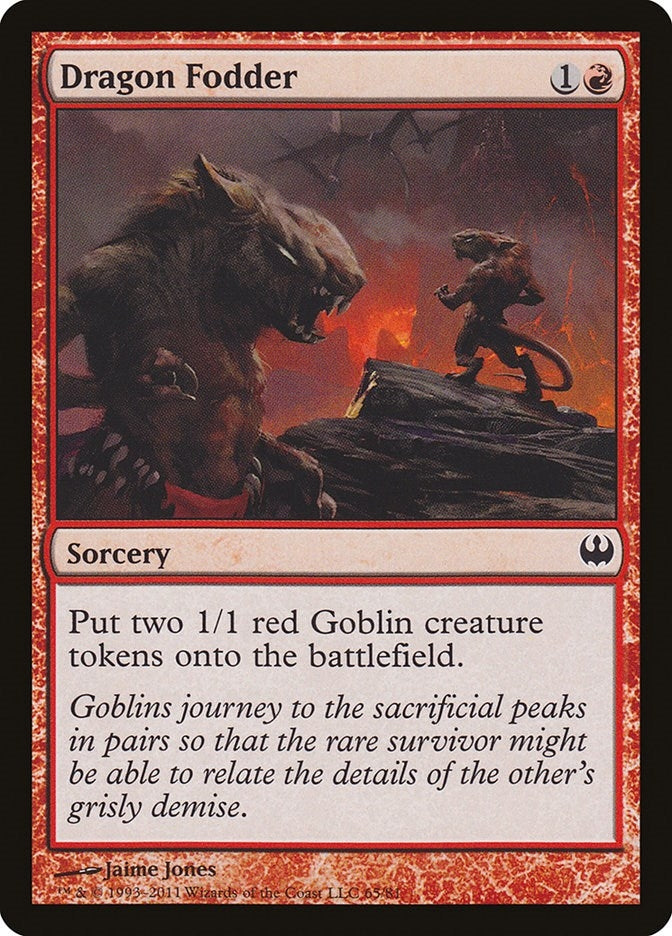Dragon Fodder (65) (Duel Decks: Knights vs. Dragons)