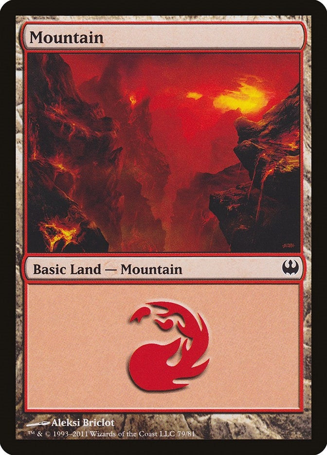 Mountain (79) (79) (Duel Decks: Knights vs. Dragons)