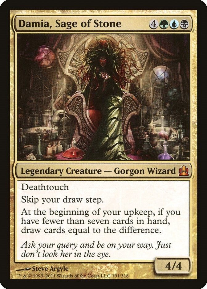 Damia, Sage of Stone (191) (Commander)