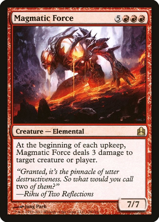 Magmatic Force (128) (Commander)