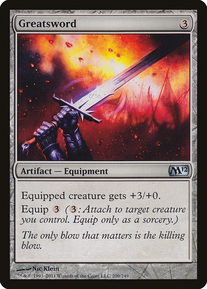 Greatsword (209) (Magic 2012 (M12))