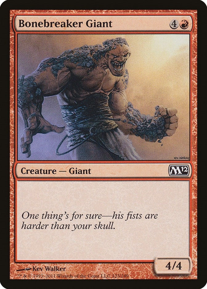 Bonebreaker Giant (123) (Magic 2012 (M12))