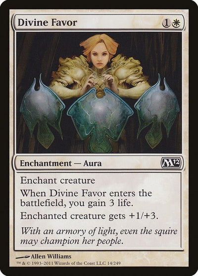 Divine Favor (14) (Magic 2012 (M12))