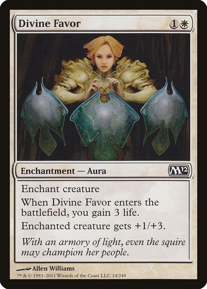 Divine Favor (14) (Magic 2012 (M12))