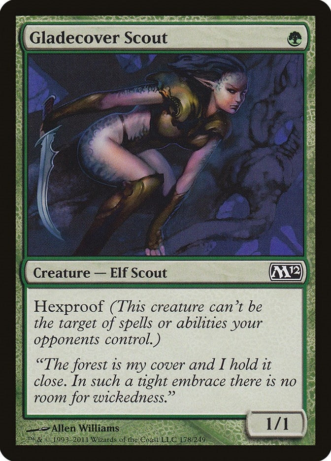 Gladecover Scout (178) (Magic 2012 (M12))